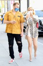 HEIDI MONTAG Shopping at LePerla on Rodeo Drive in Beverly Hills 02/13/2021