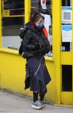 HELENA BONHAM CARTER Out and About in London 02/11/2021