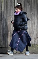 HELENA BONHAM CARTER Out and About in London 02/18/2021