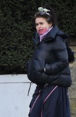 HELENA BONHAM CARTER Out and About in London 02/18/2021