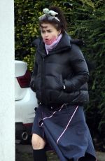 HELENA BONHAM CARTER Out and About in London 02/18/2021
