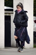 HELENA BONHAM CARTER Out and About in London 02/18/2021