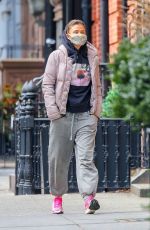 HELENA CHRISTENSEN Heading to a Gym in New York 02/26/2021