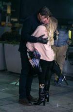 HILARY DUFF Kissing on the Set of Younger in New York 02/12/2021