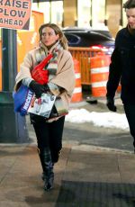 HILARY DUFF on the Set of Younger in New York 02/11/2021