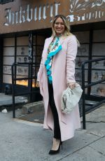 HILARY DUFF on the Set of Younger in New York 02/12/2021