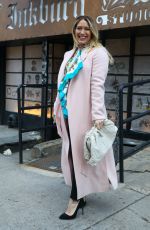 HILARY DUFF on the Set of Younger in New York 02/12/2021