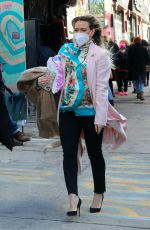 HILARY DUFF on the Set of Younger in New York 02/12/2021