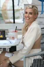 HRISHELL STAUSE, HEATHER RAE YOUNG and MARY FITZGERALD Out for Lunch in West Holywood 02/24/2021