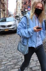 HUNTER SCHAFER Out and About in New York 02/11/2021