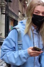 HUNTER SCHAFER Out and About in New York 02/11/2021