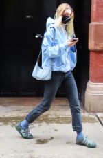 HUNTER SCHAFER Out and About in New York 02/11/2021