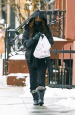 IMAN Out and About in New York 02/20/2021