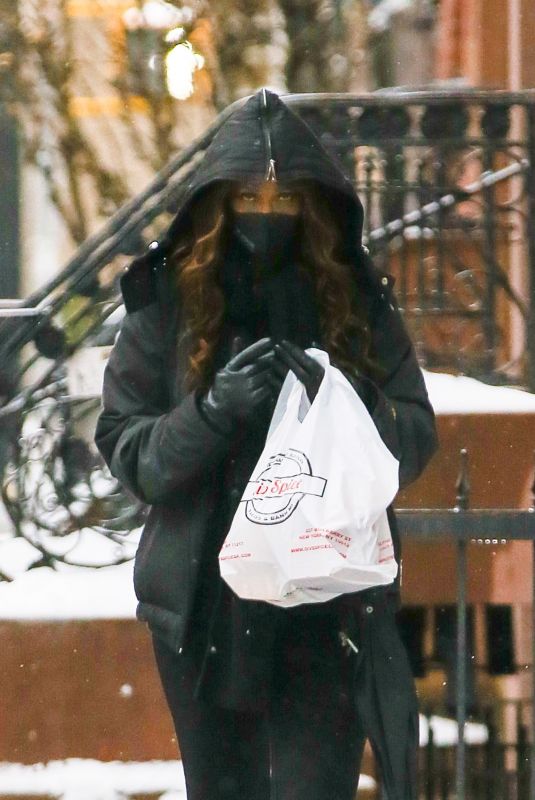IMAN Out and About in New York 02/20/2021