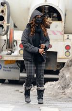 IMAN Out and About in New York 02/23/2021