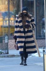 IRINA SHAYK Out and About in New York 02/08/2021