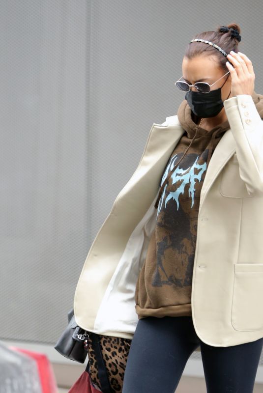IRINA SHAYK Out for Breakfast in New York 02/10/2021