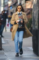 IRINA SHAYK Out in New York 02/24/2021