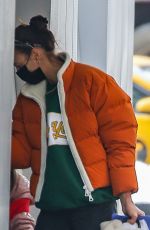 IRINA SHAYK Out Shopping in New York 02/11/2021