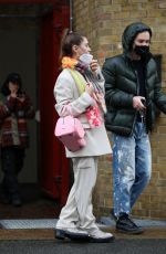 IRIS LAW Arrives at a Photoshoot in London 02/03/2021
