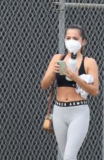 ISABELA MERCED in Tights Leaves a Gym in Los Angeles 02/09/2021