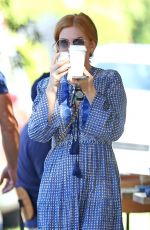 ISLA FISHER Out for Coffee in Sydney 02/07/2021