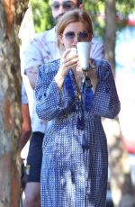 ISLA FISHER Out for Coffee in Sydney 02/07/2021