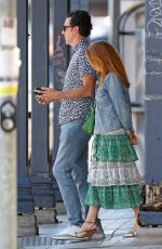 ISLA FISHGER and Sacha Baron Cohen Out in Sydney 02/03/2021