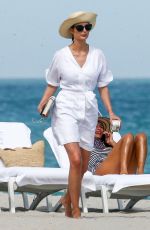 IVANKA TRUMP and Jared Kushner Out at a Beach in Miami 02/20/2021
