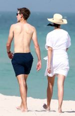 IVANKA TRUMP and Jared Kushner Out at a Beach in Miami 02/20/2021