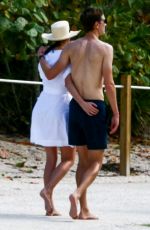IVANKA TRUMP and Jared Kushner Out at a Beach in Miami 02/20/2021