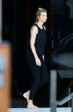 IVANKA TRUMP at a Pool in Miami 02/11/2021