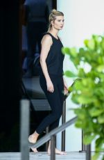 IVANKA TRUMP at a Pool in Miami 02/11/2021