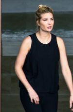 IVANKA TRUMP at a Pool in Miami 02/11/2021