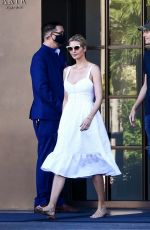 IVANKA TRUMP Leaves Her Property on Bald Harbor Island in Miami Beach 02/11/2021