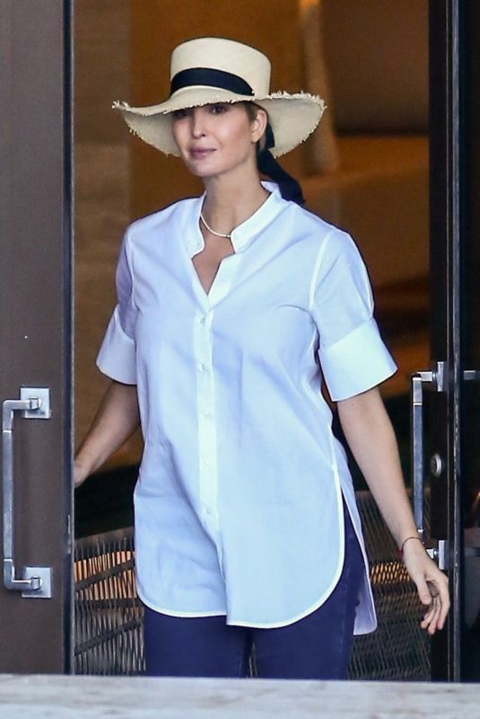 IVANKA TRUMP Out in Miami 02/10/2021