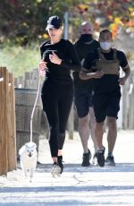 IVANKA TRUMP Out Joggiing with Her Dog in Miami 02/03/2021