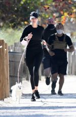 IVANKA TRUMP Out Joggiing with Her Dog in Miami 02/03/2021