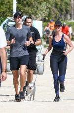IVANKA TRUMP Out Jogging in Miami Beach 02/13/2021