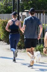 IVANKA TRUMP Out Jogging in Miami Beach 02/13/2021