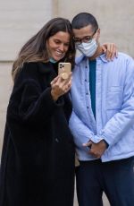 IZABEL GOULART Makeup Free Out in Paris 02/20/2021