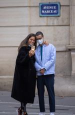 IZABEL GOULART Makeup Free Out in Paris 02/20/2021