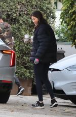 JACKIE and Adam SANDLER Arrives at Their Home in Malibu 02/03/2021