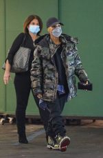 JADA PINKETT SMITH Out and About in Beverly Hills 02/25/2021