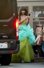 JAMEELA JAMIL on the Set of Legendary in Los Angeles 02/10/2021