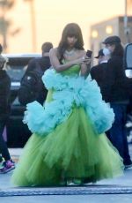 JAMEELA JAMIL on the Set of Legendary in Los Angeles 02/10/2021