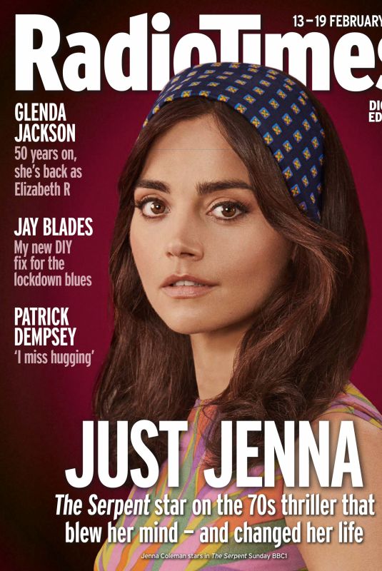 JENNA LOUISE COLEMAN in Radio Times Magazine, February 2021