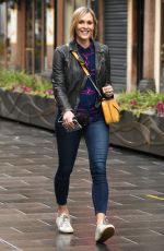 JENNI FALCONER Leaves Global Studios in London 02/02/2021