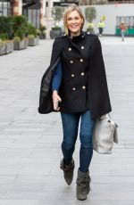 JENNI FALCONER Leaves Global Studios in London 02/19/2021