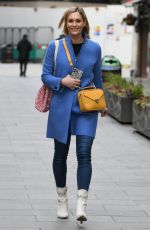 JENNI FALCONER Leaves Smooth FM in London 02/04/2021